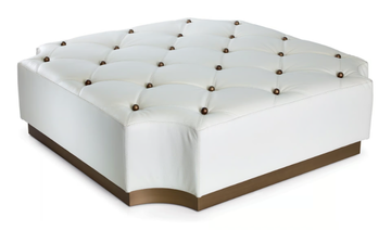 BORGIA - Tufted square pouf by Sicis - view 3
