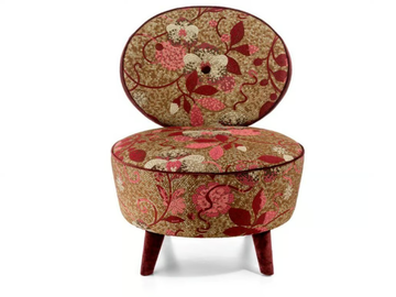 CORNEILLE - Upholstered fabric easy chair by Sicis - view 3