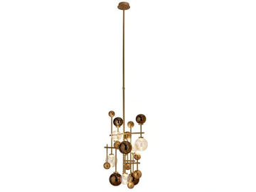 FLUXUS - Glass pendant lamp by Sicis - view 2