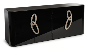 FLUXUS - Wooden sideboard with integrated lighting by Sicis - view 3