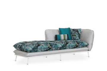 LIPARI - Fabric Garden daybed by Sicis - view 3