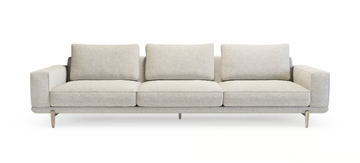 MILTON - 3 seater sofa with removable cover by Sicis - view 3