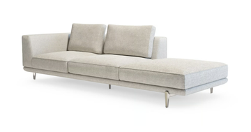 MILTON - Corner sectional sofa with removable cover by Sicis - view 3