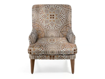 PALLADIO - Fabric armchair with armrests by Sicis - view 2