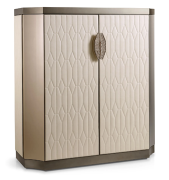SAVOY - Highboard with doors with integrated lighting by Sicis - view 3