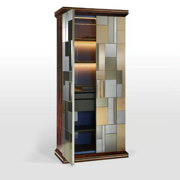 VENDOME - Wooden wardrobe by Sicis - view 3