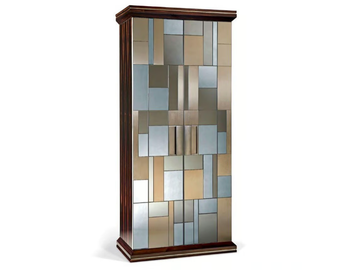 VENDOME - Wooden wardrobe by Sicis - view 2