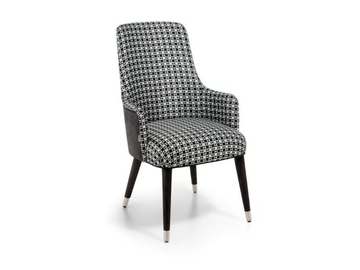 VENEZIA - Fabric chair with armrests by Sicis - view 2