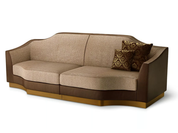BORGIA - Modular 3 seater fabric sofa by Sicis - view 2