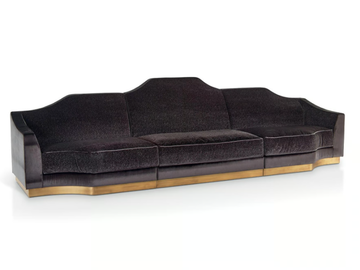 BORGIA - Modular 4 seater fabric sofa by Sicis - view 3