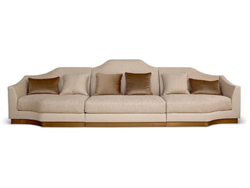 BORGIA - Modular 4 seater fabric sofa by Sicis - view 2