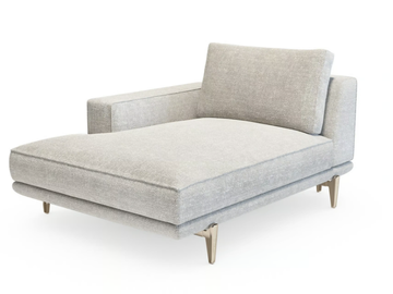 MILTON - Day bed with removable cover by Sicis - view 2