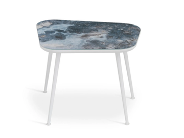 FILICUDI - Aluminum garden coffee table with Vetrite top by Sicis - view 3