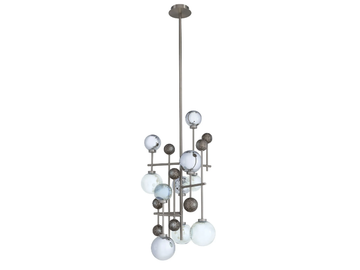 FLUXUS - Glass pendant lamp by Sicis - view 3