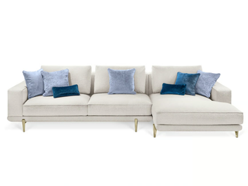 MILTON - Sectional sofa with chaise longue by Sicis - view 2