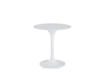 KOROL - Round aluminium garden side table by Sifas - view 2