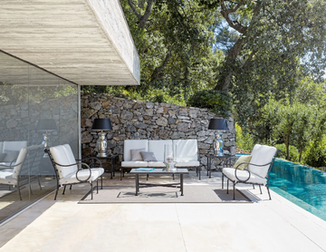 KROSS - 3 seater garden sofa by Sifas - view 3