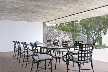 KROSS - Square garden table by Sifas - view 3