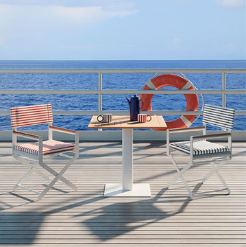 OSKAR - Director garden chair with armrests by Sifas - view 3