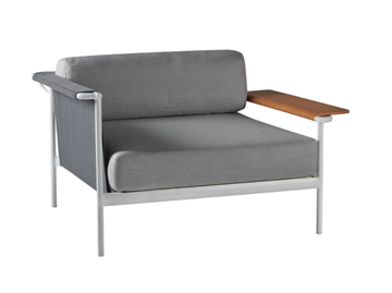 OUTLINE - Garden armchair with armrests by Sifas - view 2