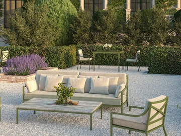 OXFORD - Square garden table by Sifas - view 3