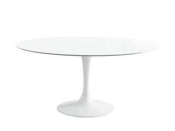 KOROL - Oval glass and aluminium garden table by Sifas - view 2