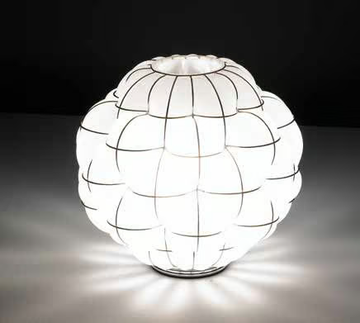 POUFF RT 383 - Murano glass table lamp by Siru - view 3
