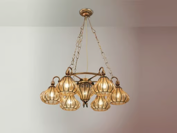 CARRO MS 173 - Murano glass pendant lamp by Siru - view 2