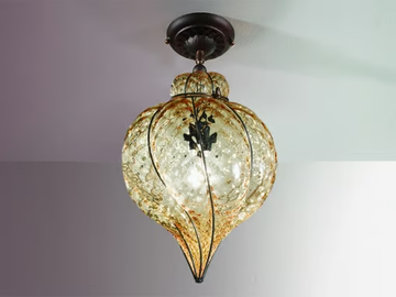 GOCCIA MC 111 - Murano glass ceiling lamp by Siru - view 2