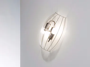 NAUTILUS RC 228 - Murano glass wall light by Siru - view 2
