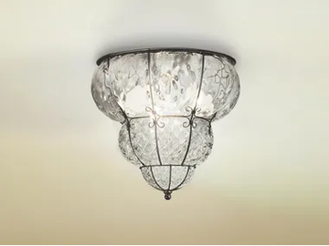 CLASSIC MC 259 - Murano glass ceiling lamp by Siru - view 2