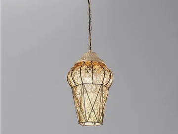 PIAZZA ES 114 - Murano glass outdoor pendant lamp by Siru - view 2
