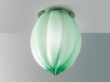 POZZO RC 119 - Murano glass ceiling lamp by Siru - view 2