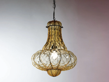 DOGE MS 118 - Murano glass pendant lamp by Siru - view 2