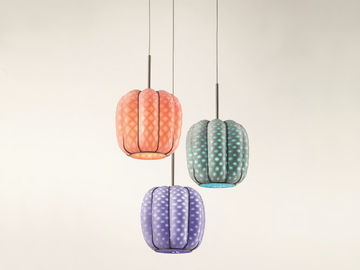 NEST - LED blown glass pendant lamp by Siru - view 2
