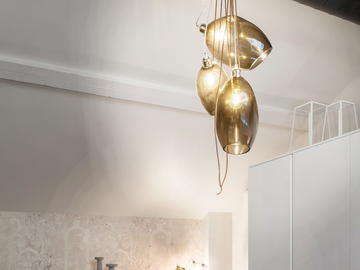 LAGOON - LED Murano glass pendant lamp by Siru - view 2