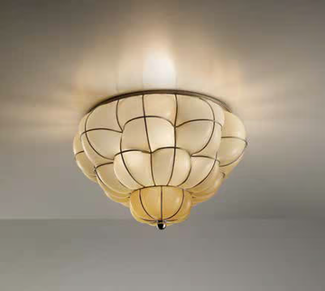 POUFF RC 383 - Murano glass ceiling light by Siru - view 2