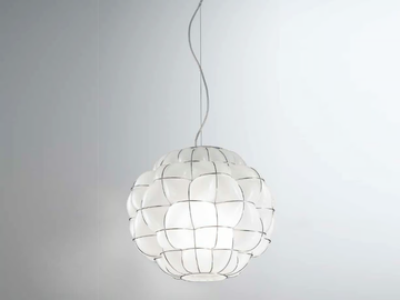 POUFF RS 383 - Murano glass pendant lamp by Siru - view 2