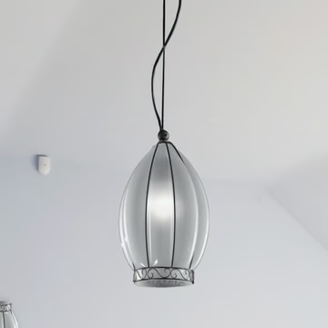 TULIPANO MS 237 - Murano glass pendant lamp by Siru - view 3