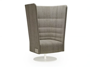 CELL 128 - Swivel armchair high-back by Sitland - view 2