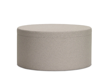 DODO - Upholstered round fabric pouf by Sitland - view 3