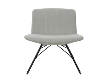 MILOS LOUNGE - Fabric easy chair by Sitland - view 3