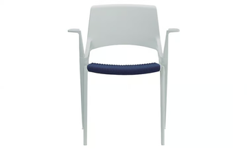 GREEN'S - Plastic chair with armrests with linking device by Sitland - view 3