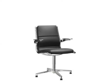 SIT.IT - Office chair with armrests with 4-Spoke base by Sitland - view 2