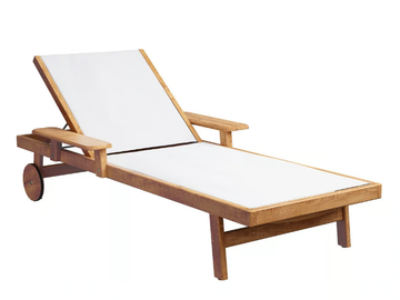 DJURÖ - Recliner Batyline® sun lounger by Skargaarden - view 2