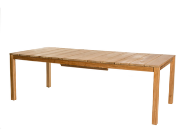 OXNÖ - Extending teak table by Skargaarden - view 2