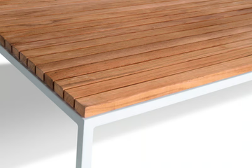 BÖNAN - Rectangular wooden garden side table by Skargaarden - view 3