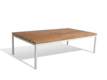 BÖNAN - Rectangular wooden garden side table by Skargaarden - view 2