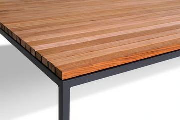 BÖNAN - Square wooden garden side table by Skargaarden - view 3