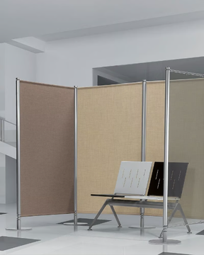 360° PARTITION - Free standing fabric workstation screen by Slalom - view 3